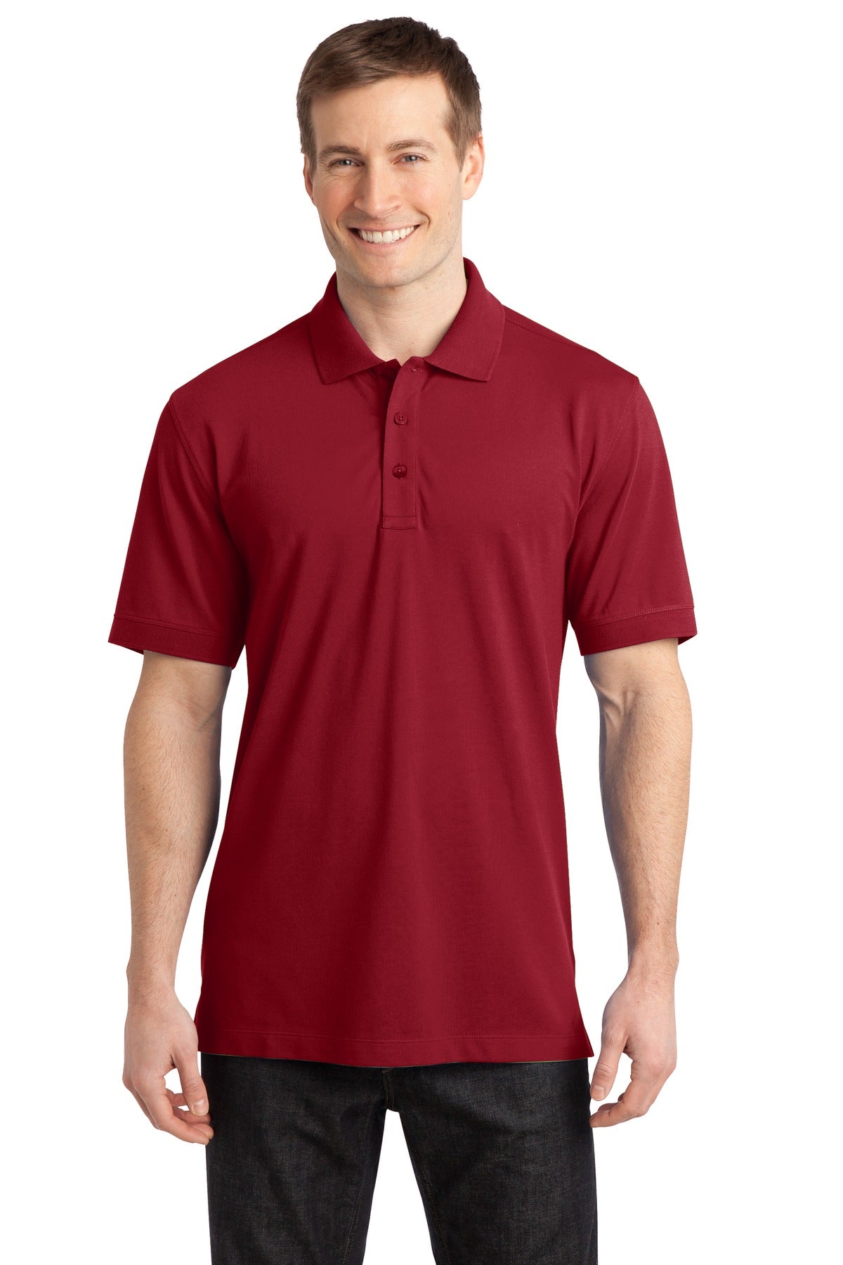 Port Authority® Stretch Pique Polo.
