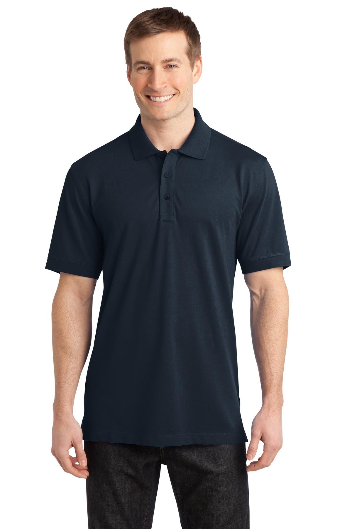 Port Authority® Stretch Pique Polo.