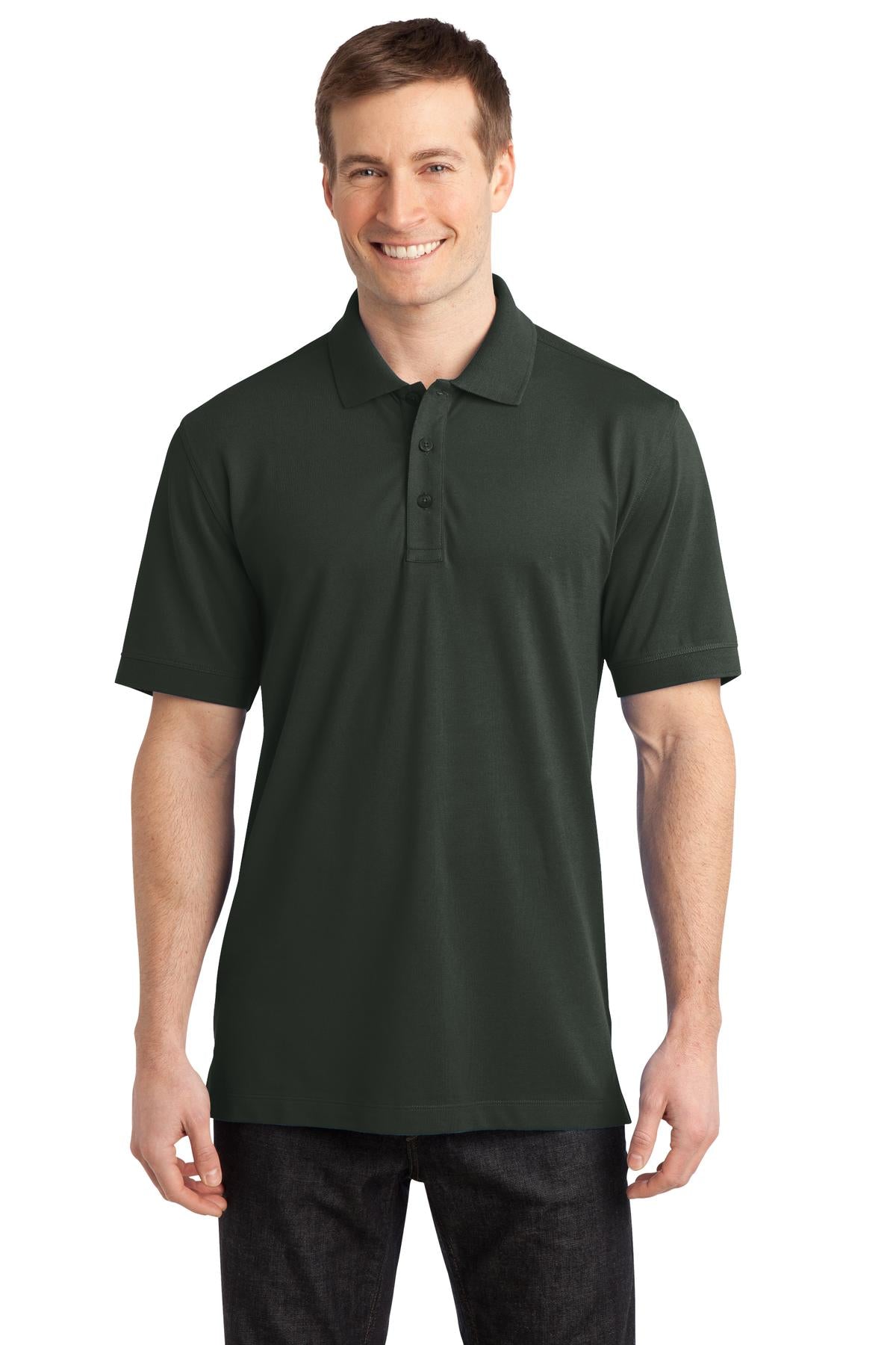 Port Authority® Stretch Pique Polo.