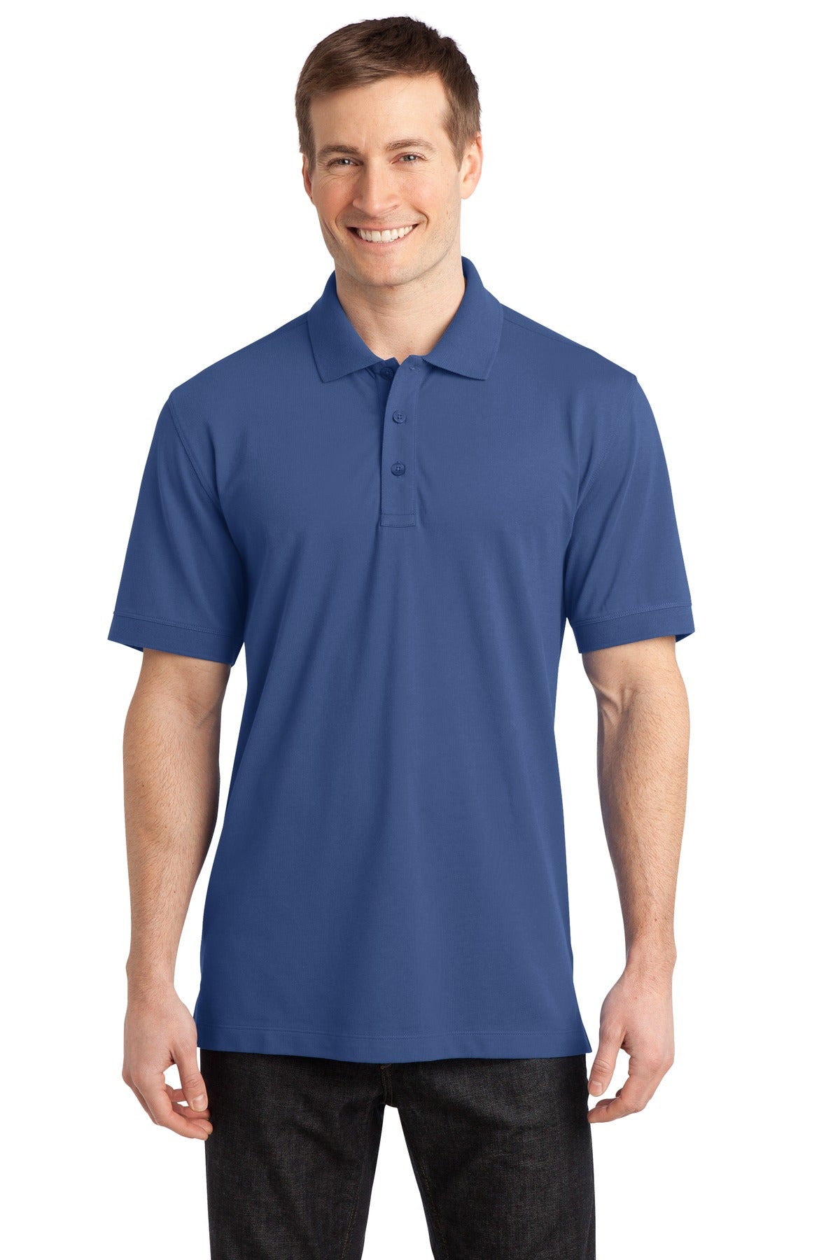 Port Authority® Stretch Pique Polo.