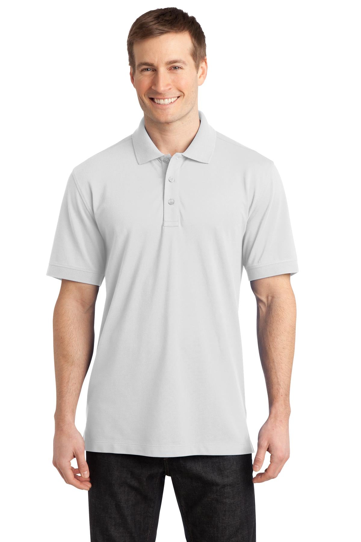 Port Authority® Stretch Pique Polo.