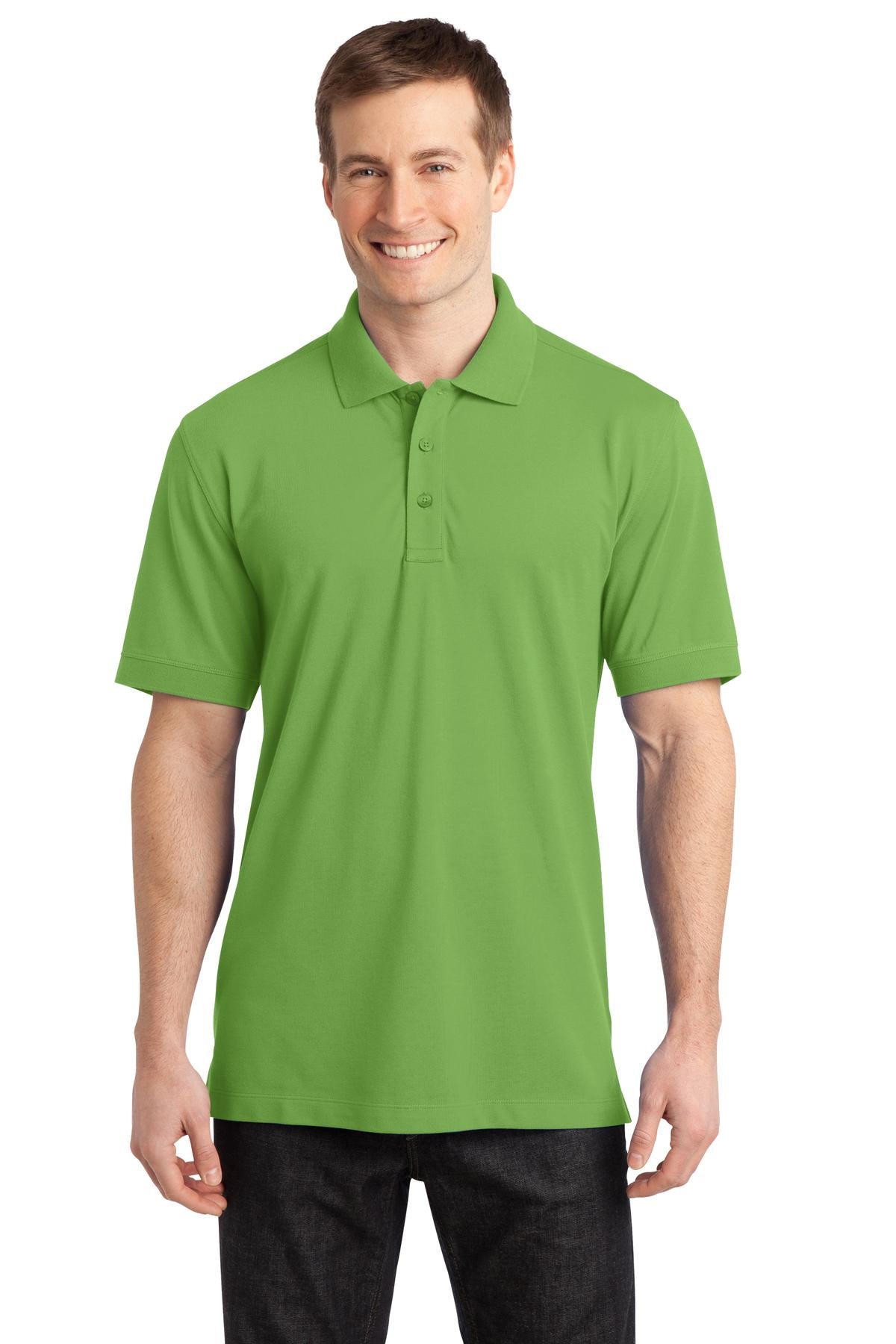 Port Authority® Stretch Pique Polo.