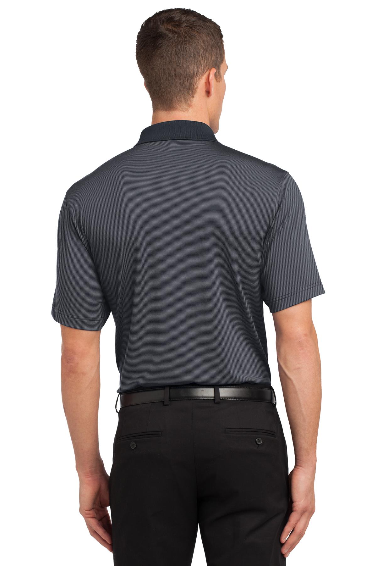 Port Authority® Fine Stripe Performance Polo