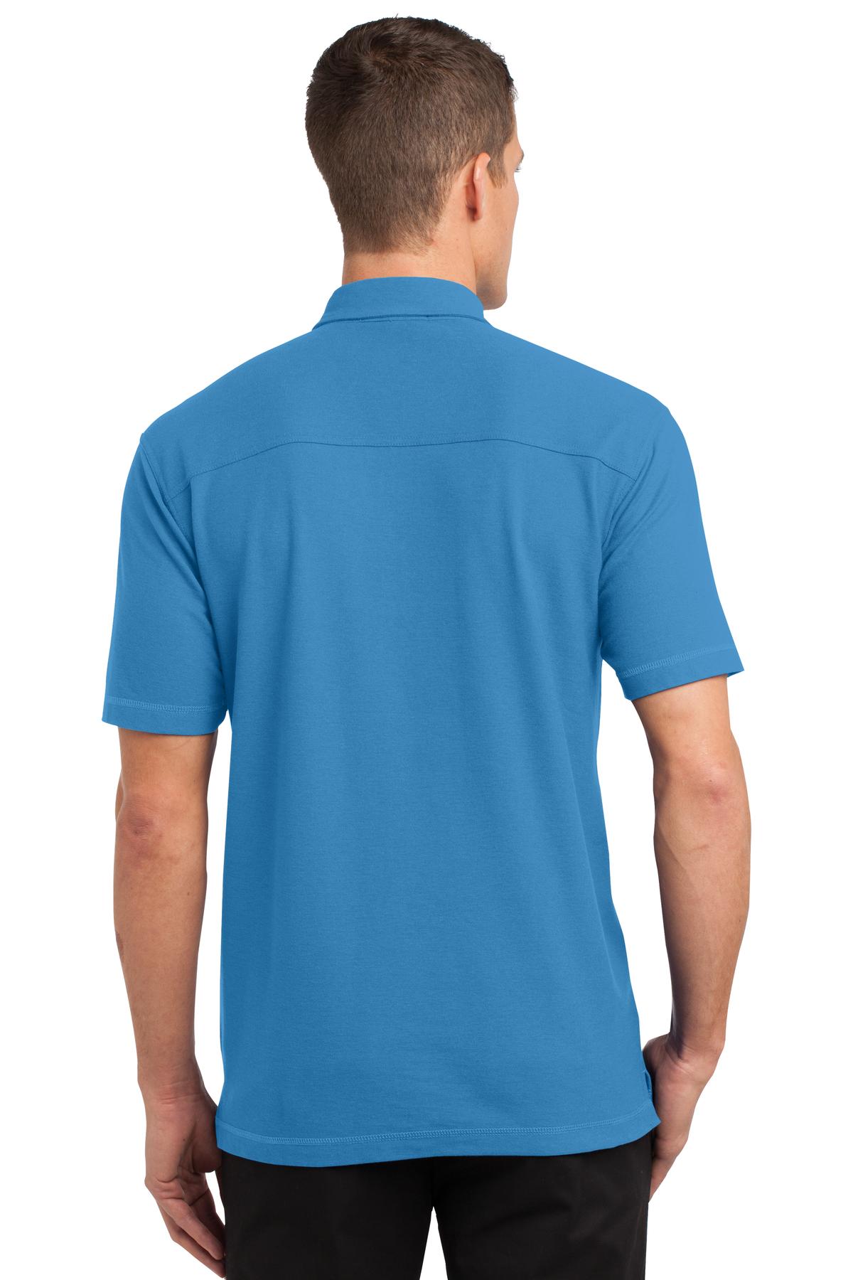 Port Authority® Modern Stain-Resistant Pocket Polo