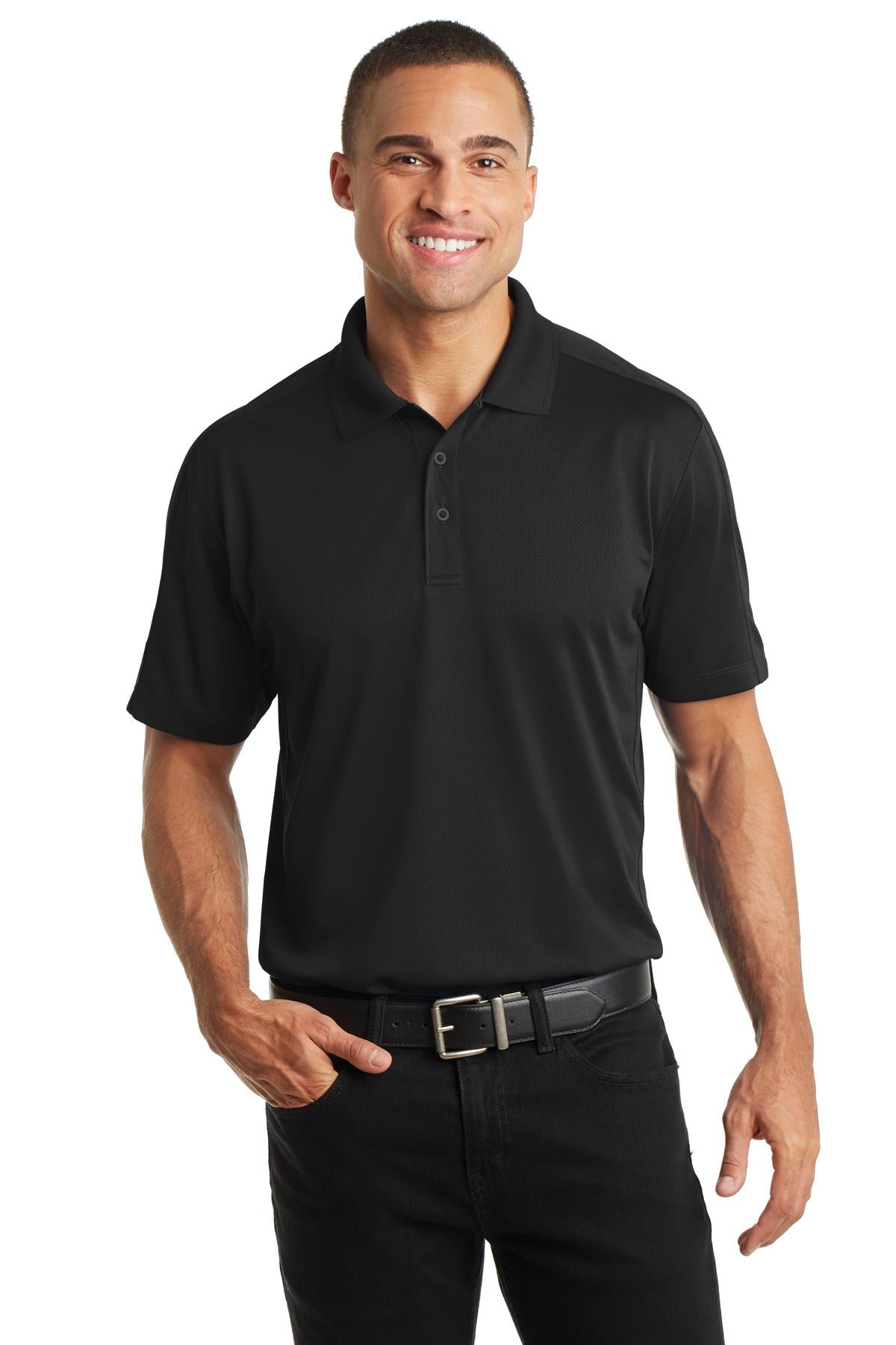 Port Authority® Diamond Jacquard Polo