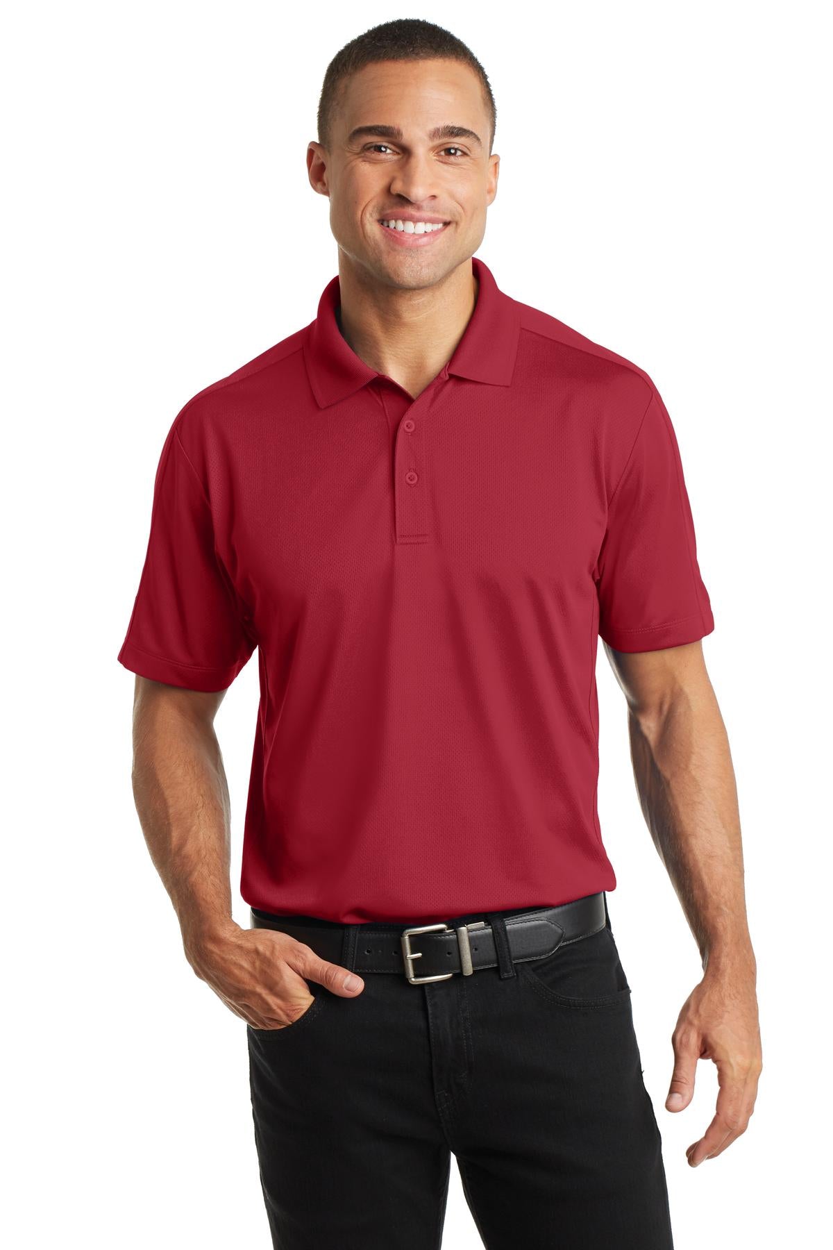 Port Authority® Diamond Jacquard Polo