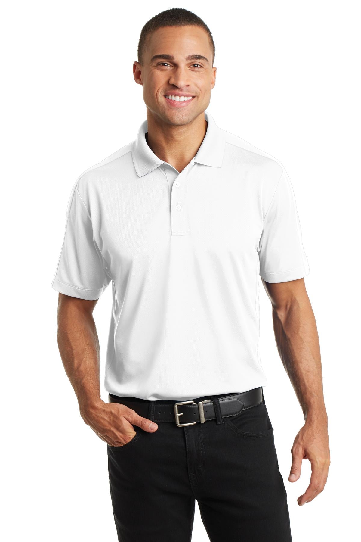 Port Authority® Diamond Jacquard Polo