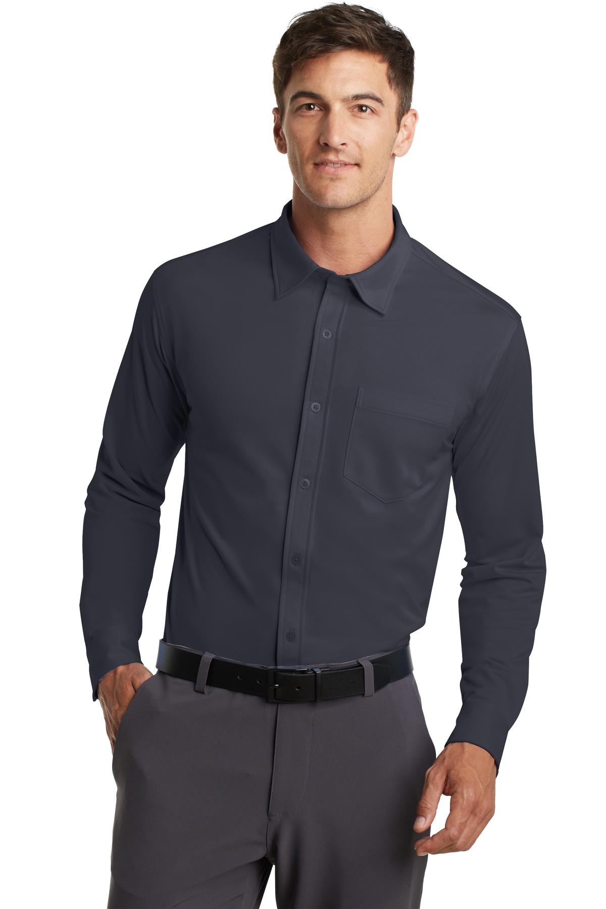 Port Authority® Dimension Knit Dress Shirt