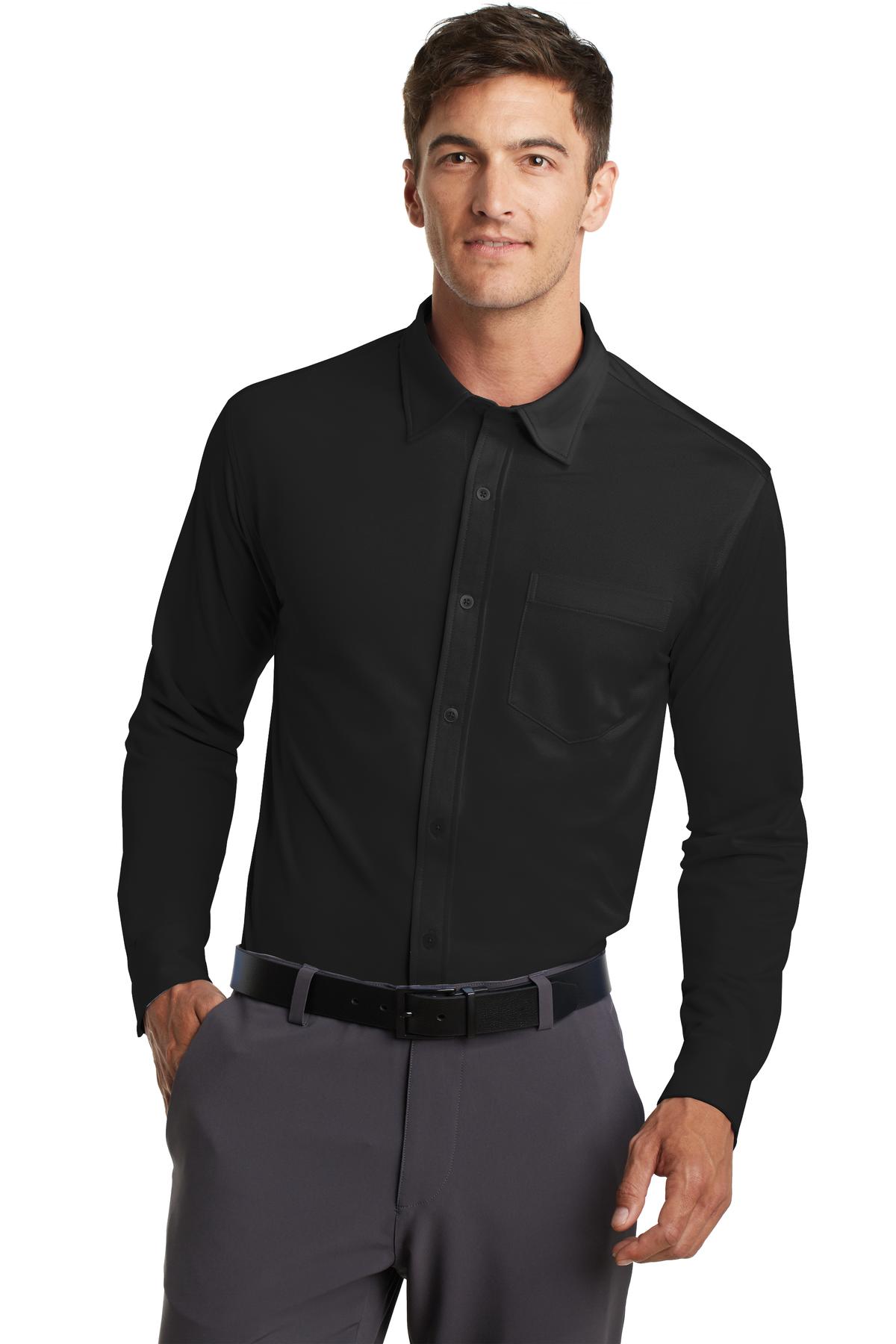 Port Authority® Dimension Knit Dress Shirt