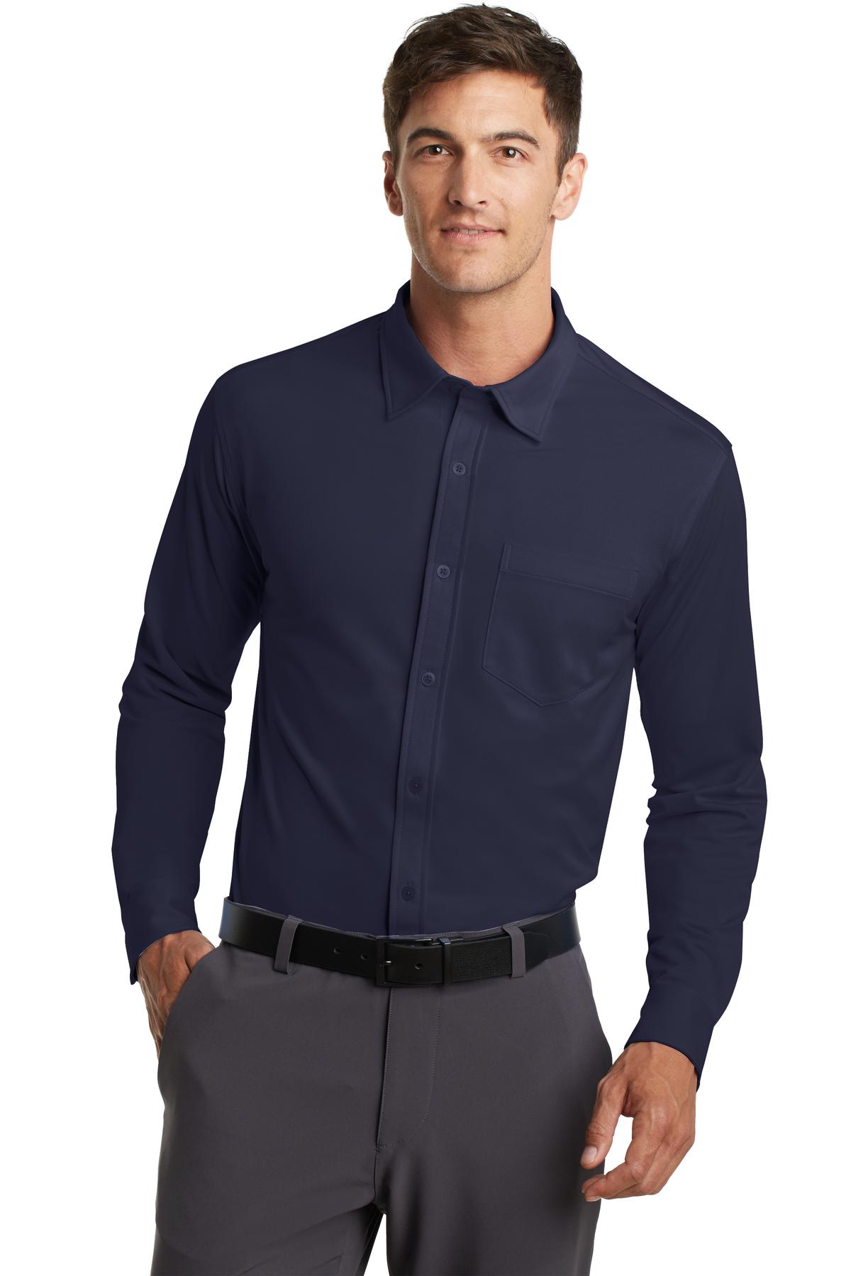 Port Authority® Dimension Knit Dress Shirt