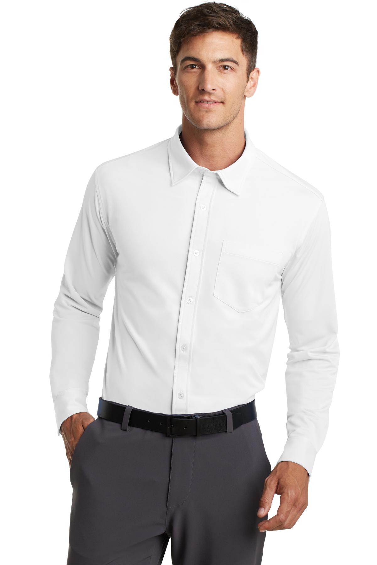 Port Authority® Dimension Knit Dress Shirt
