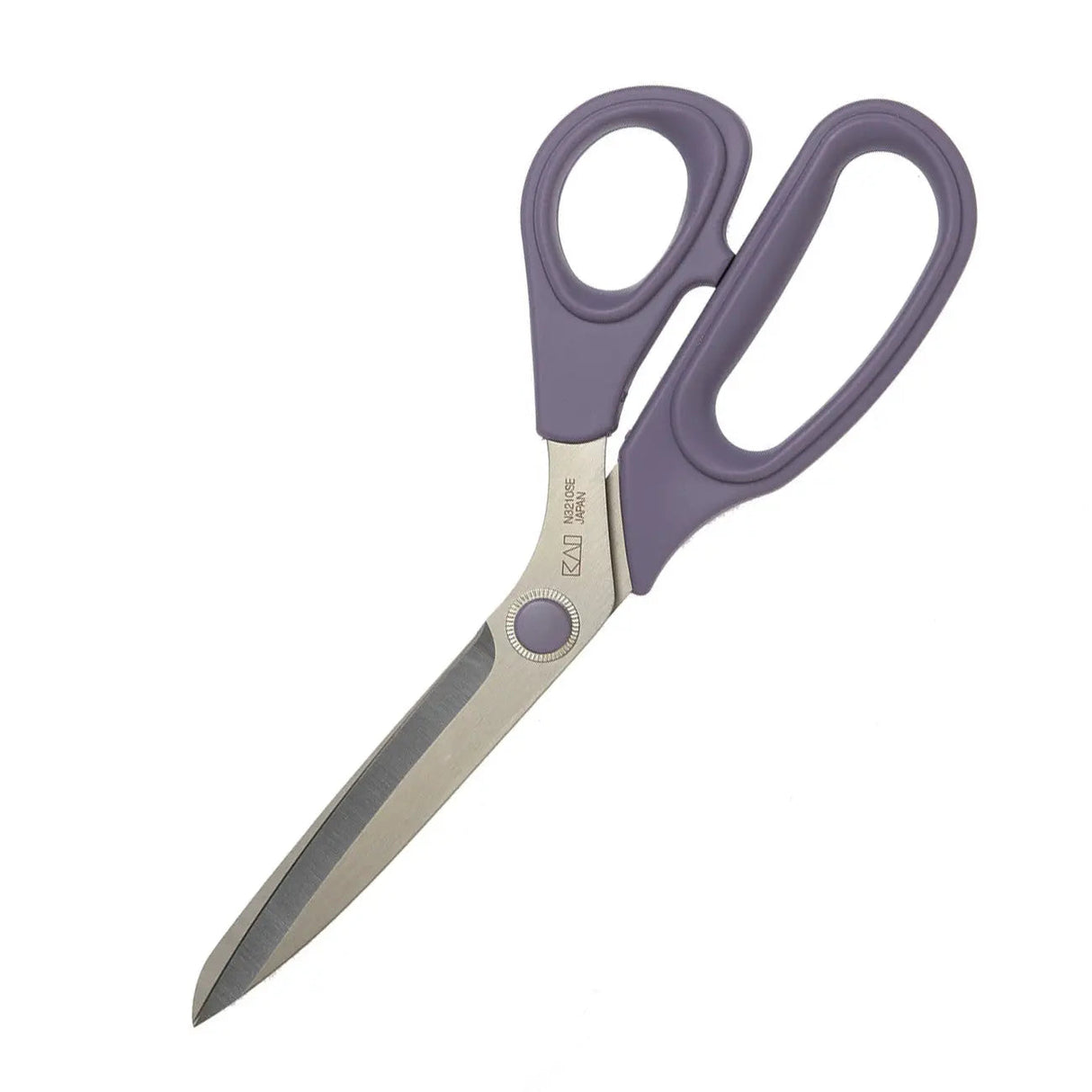 Serrated Scissors 8 Inch Purple Handles