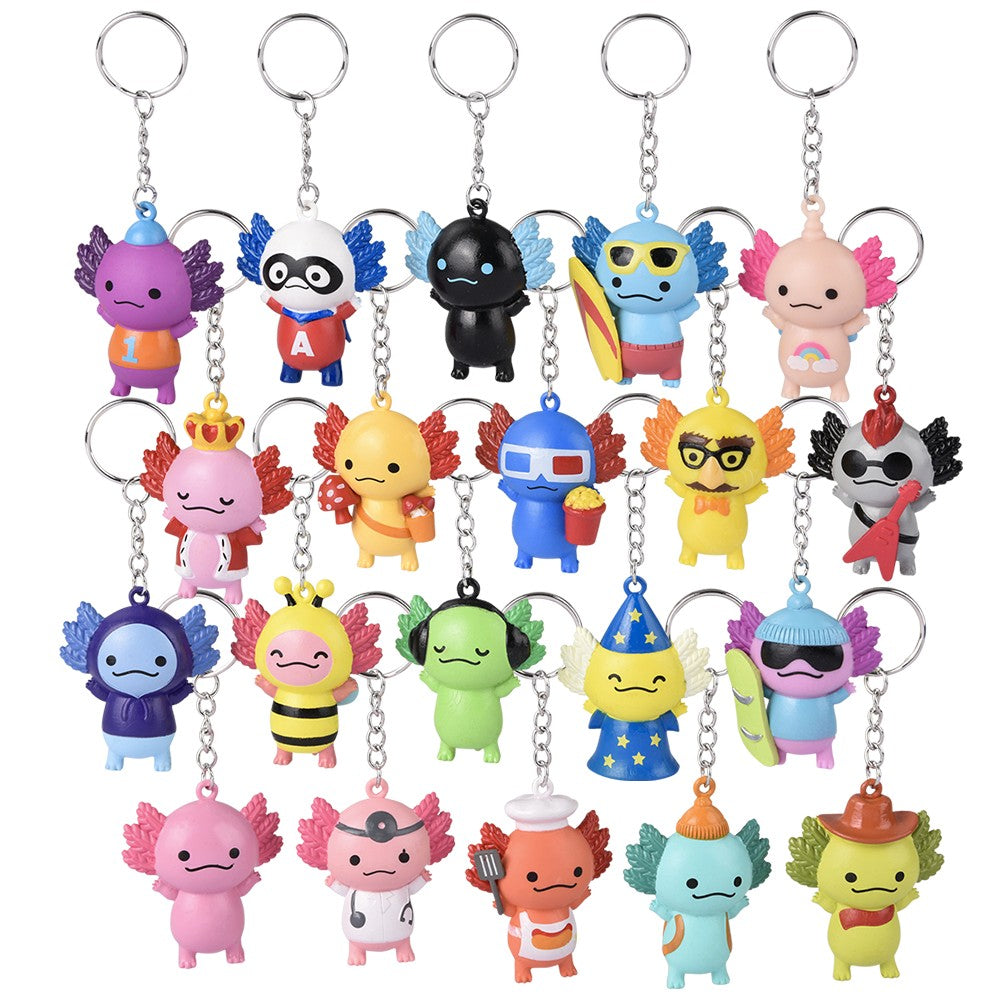 Axolotl Keychains 20ct