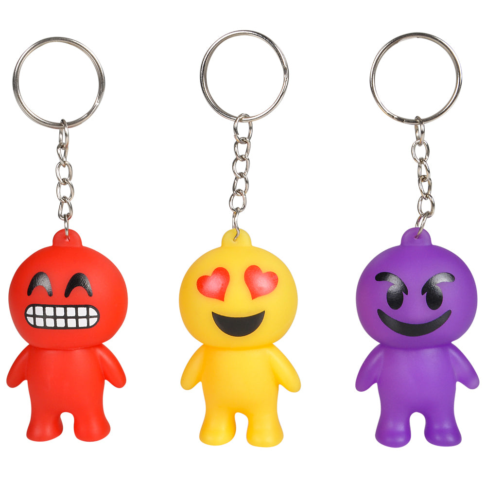 Emoticon Guy Keychain (1 DZ)