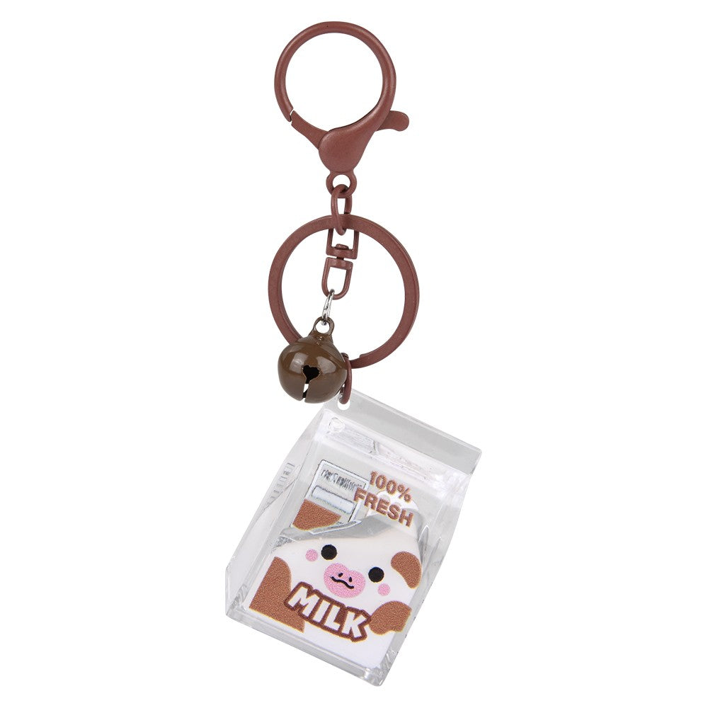 Kawaii Animal Milk Carton Liquid Clip On (24 Pc Display)