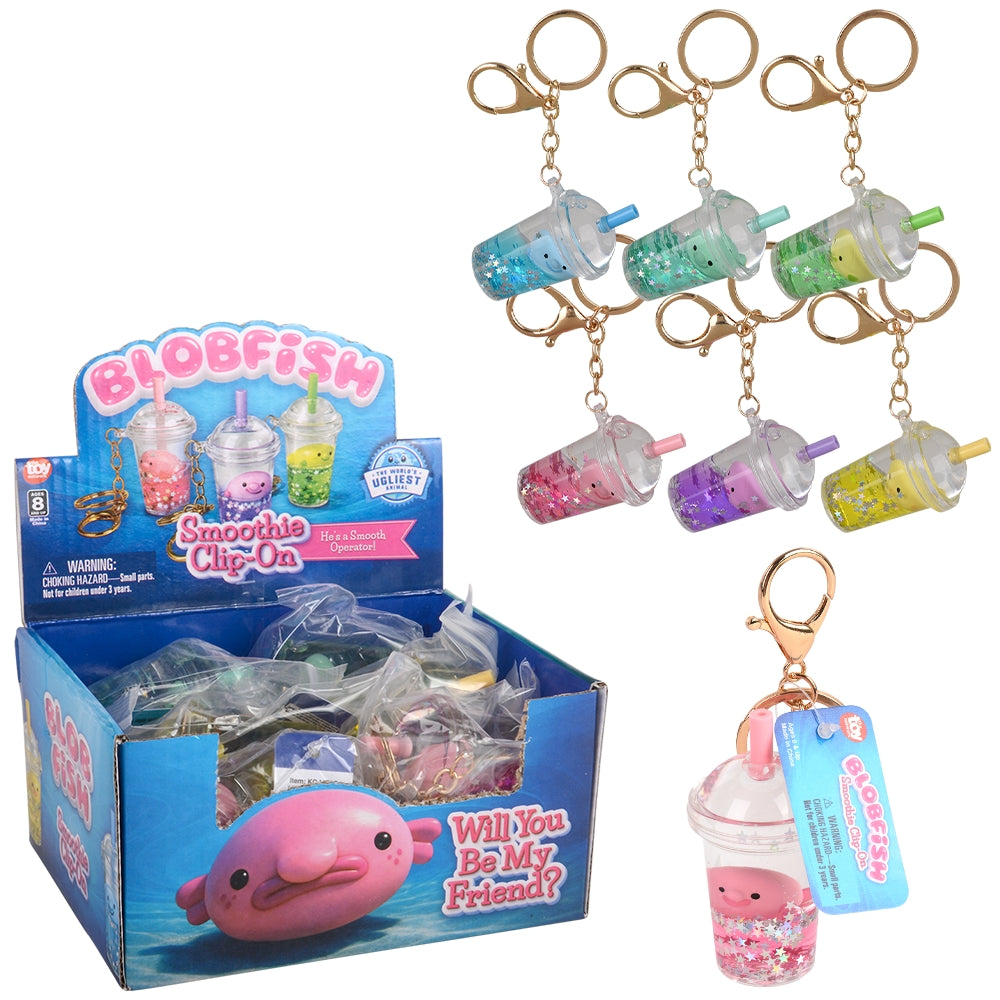 Blobfish Clip On Smoothie 3" (12 Pc Display)