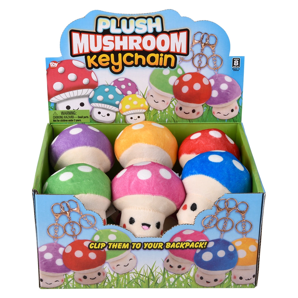 Plush Mushroom Clip Ons (1 DSP)