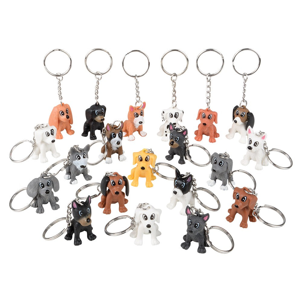 Puppy Keychain Assortment (20 Pc)