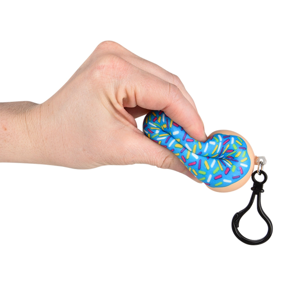 Squish Donut Backpack Clip (24 Pc Display)