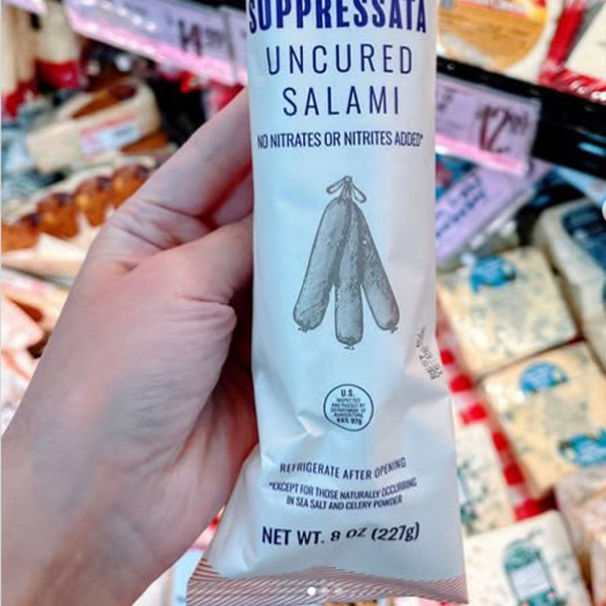 Soppressata Uncured Salami - 8 Oz