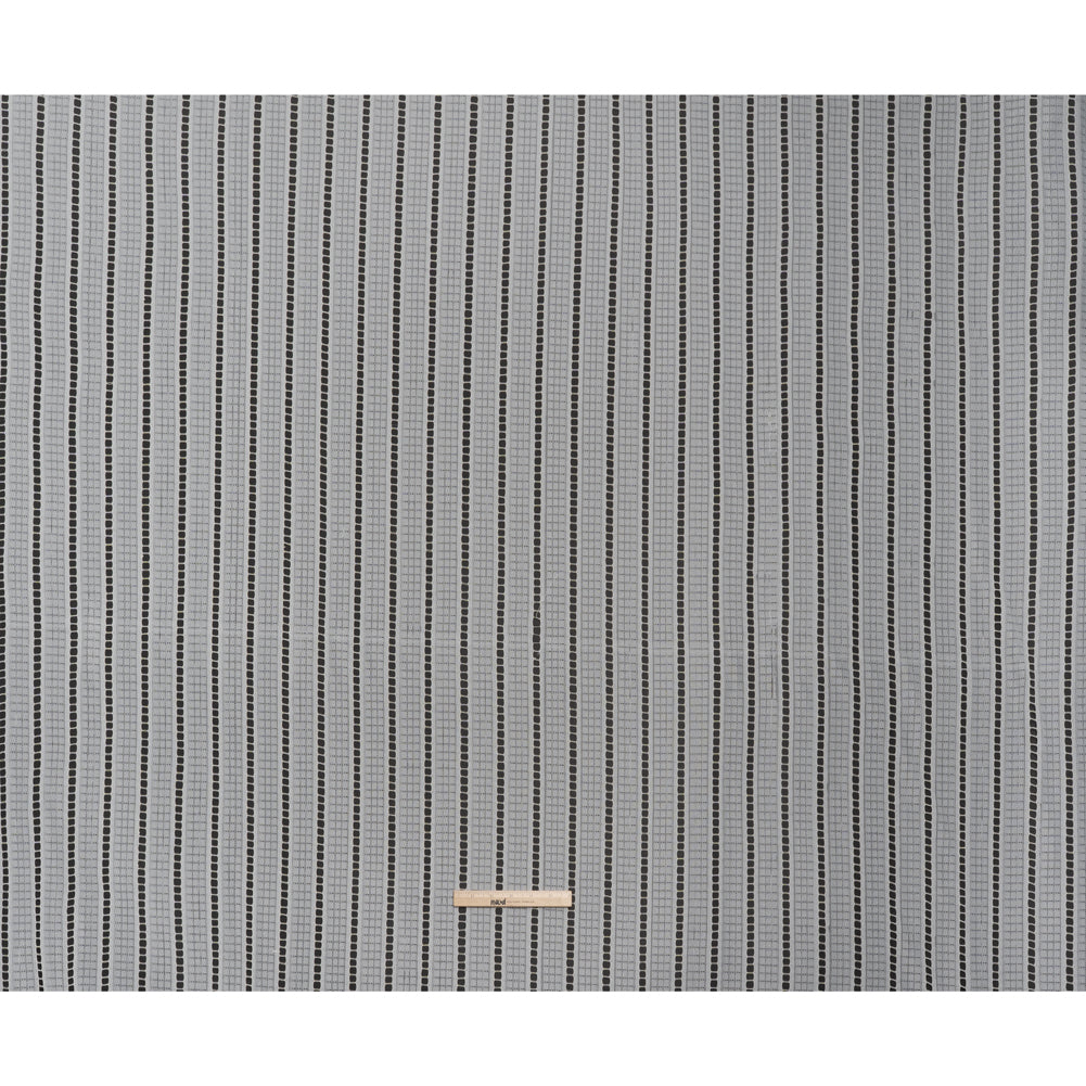 Corded Lace - Ivory Squares and Stripes