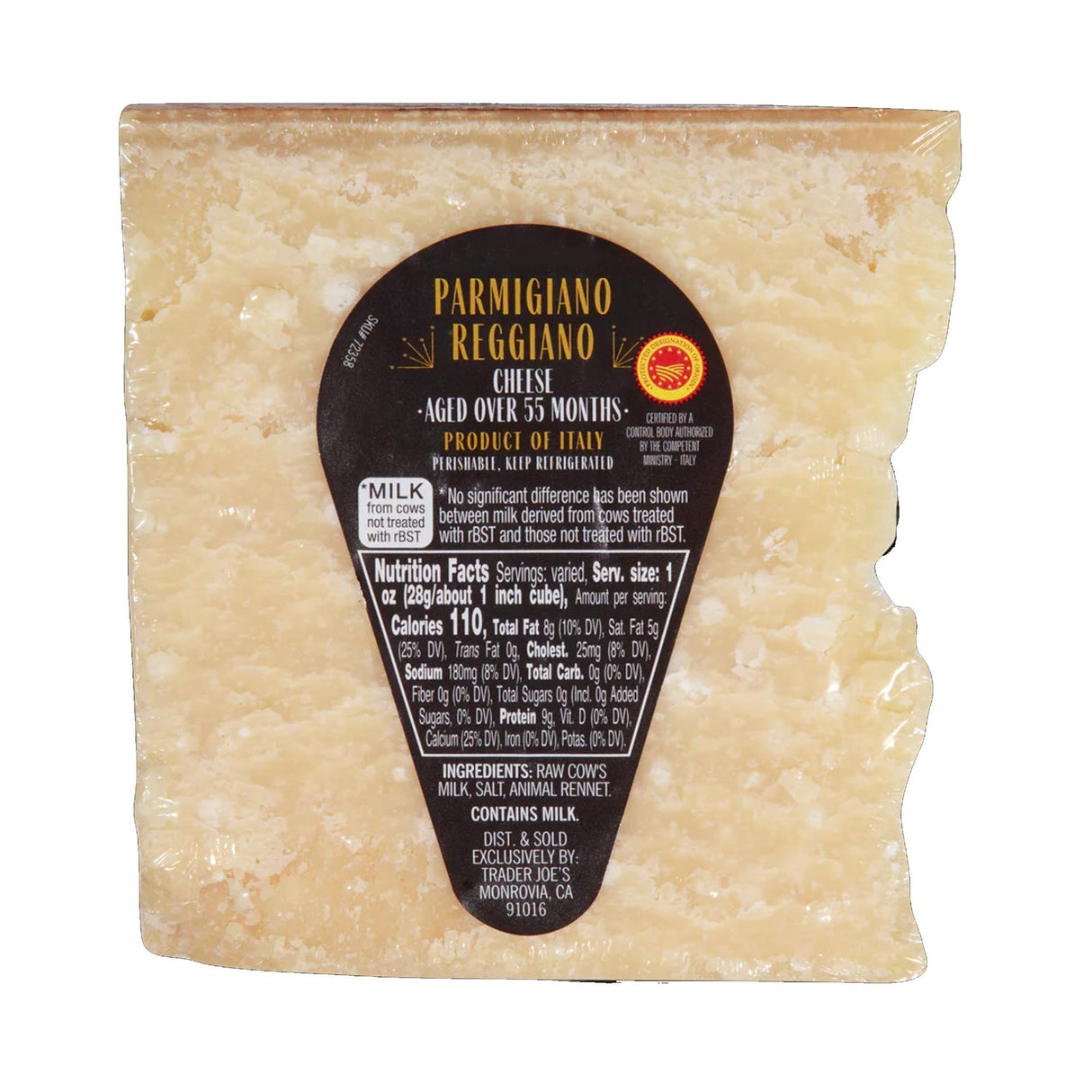 Parmigiano Reggiano Aged Over 55 Months