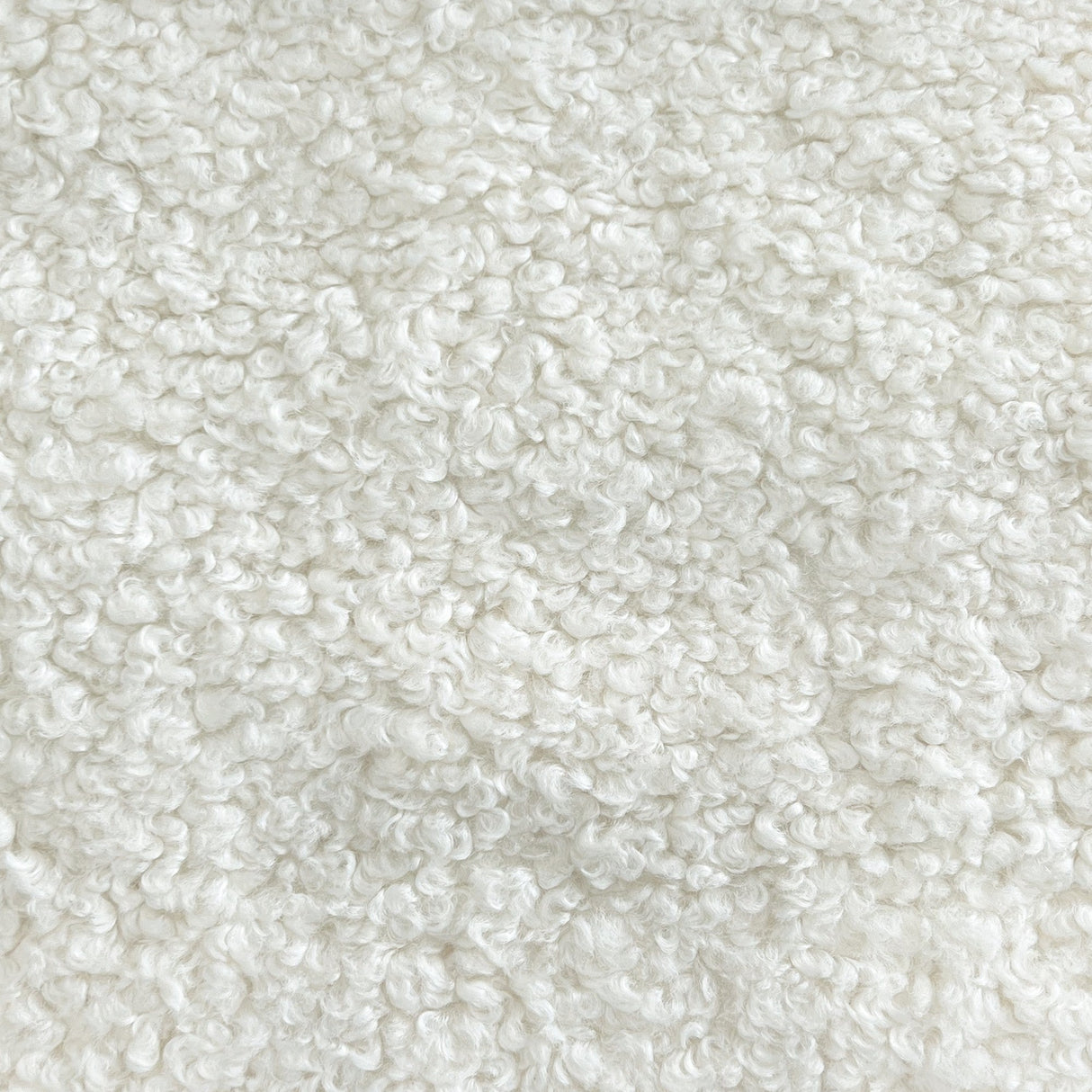 Kova Sherpa Boucle Polyester Fabric - Teddy Sherpa Textured, 58" Width (1 Yard)