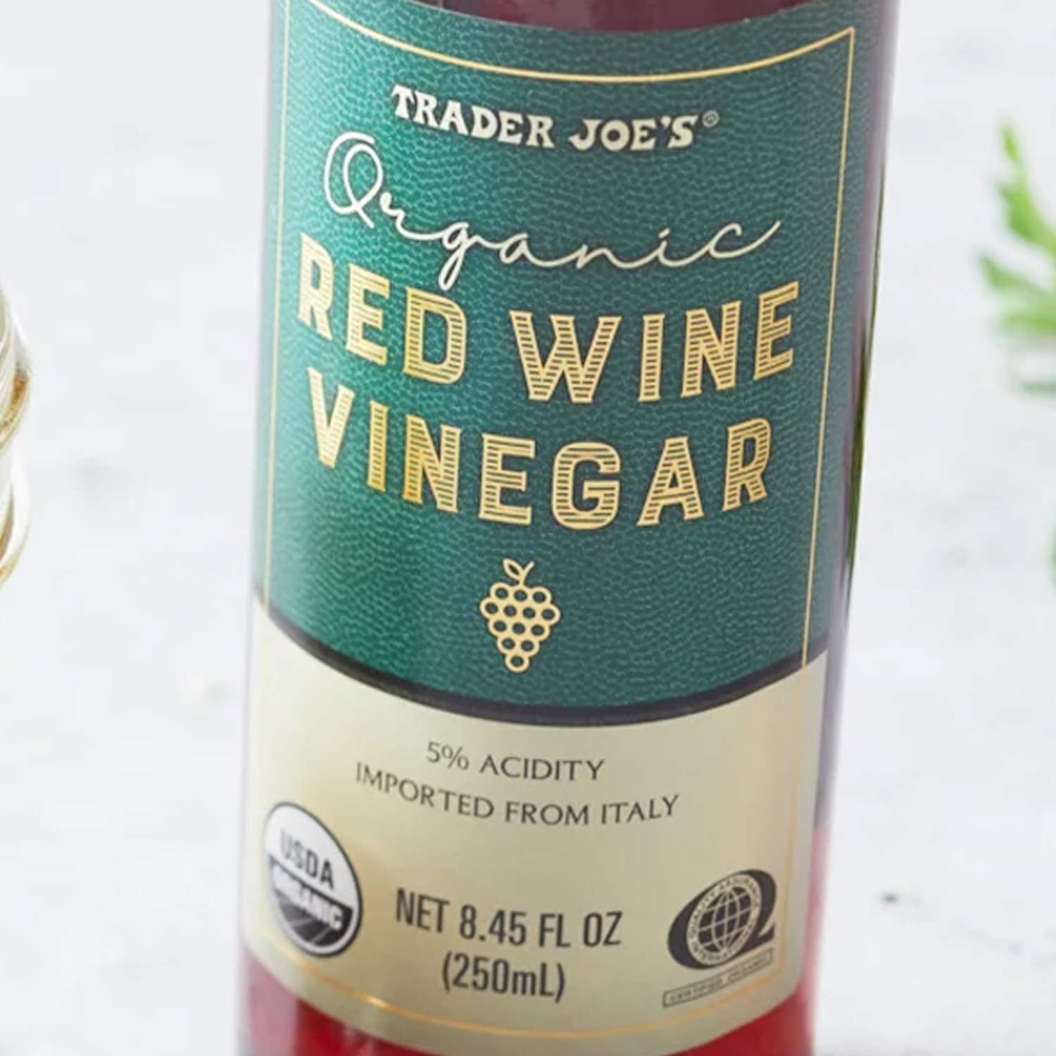 Trader Joe’s Organic Red Wine Vinegar 8.45 Fl Oz