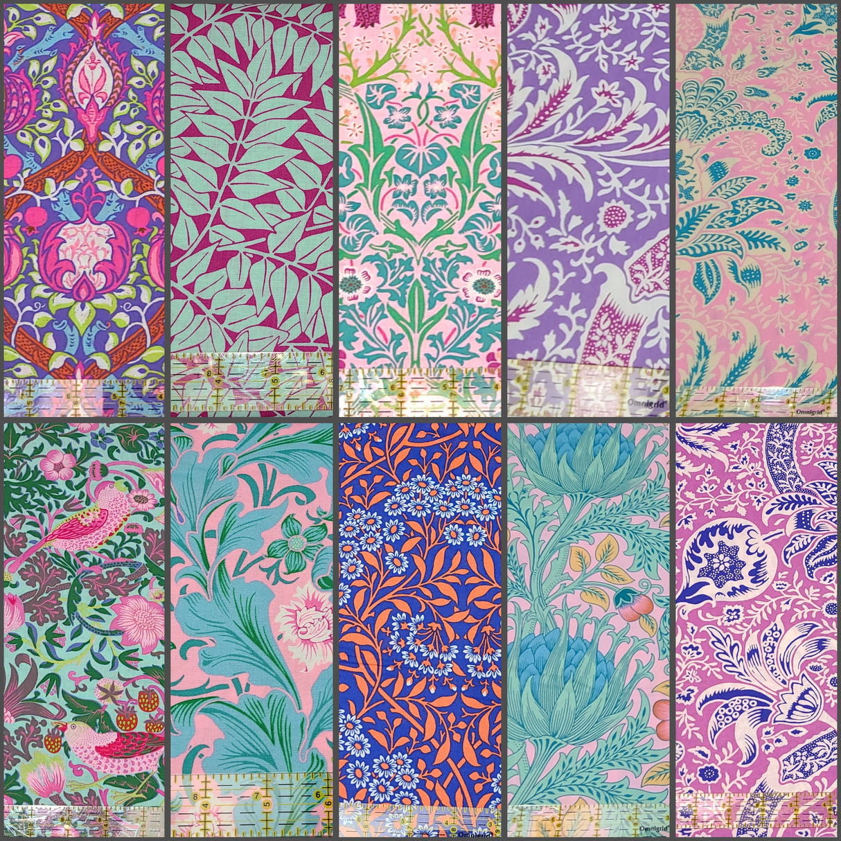 Fat Quarter Bundle Kaffe x Morris & Co. Blush William Morris