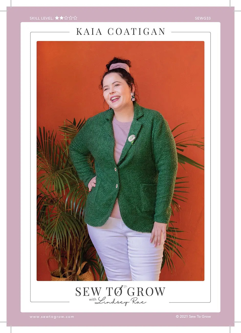 Coatigan Blazer Sewing Pattern
