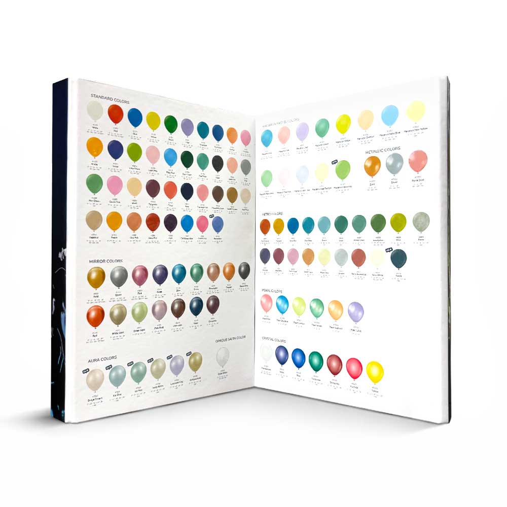 Balloon Color Portfolio Book