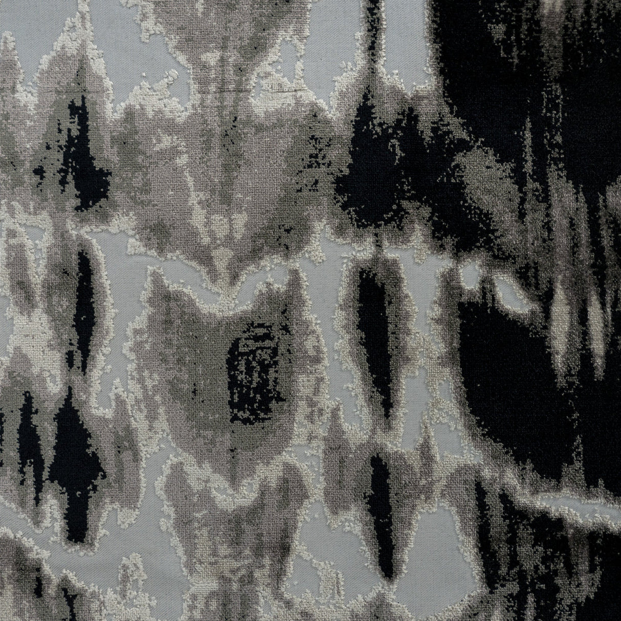 Cut Velvet Upholstery Fabric Abstract Designer Pattern by the Yard