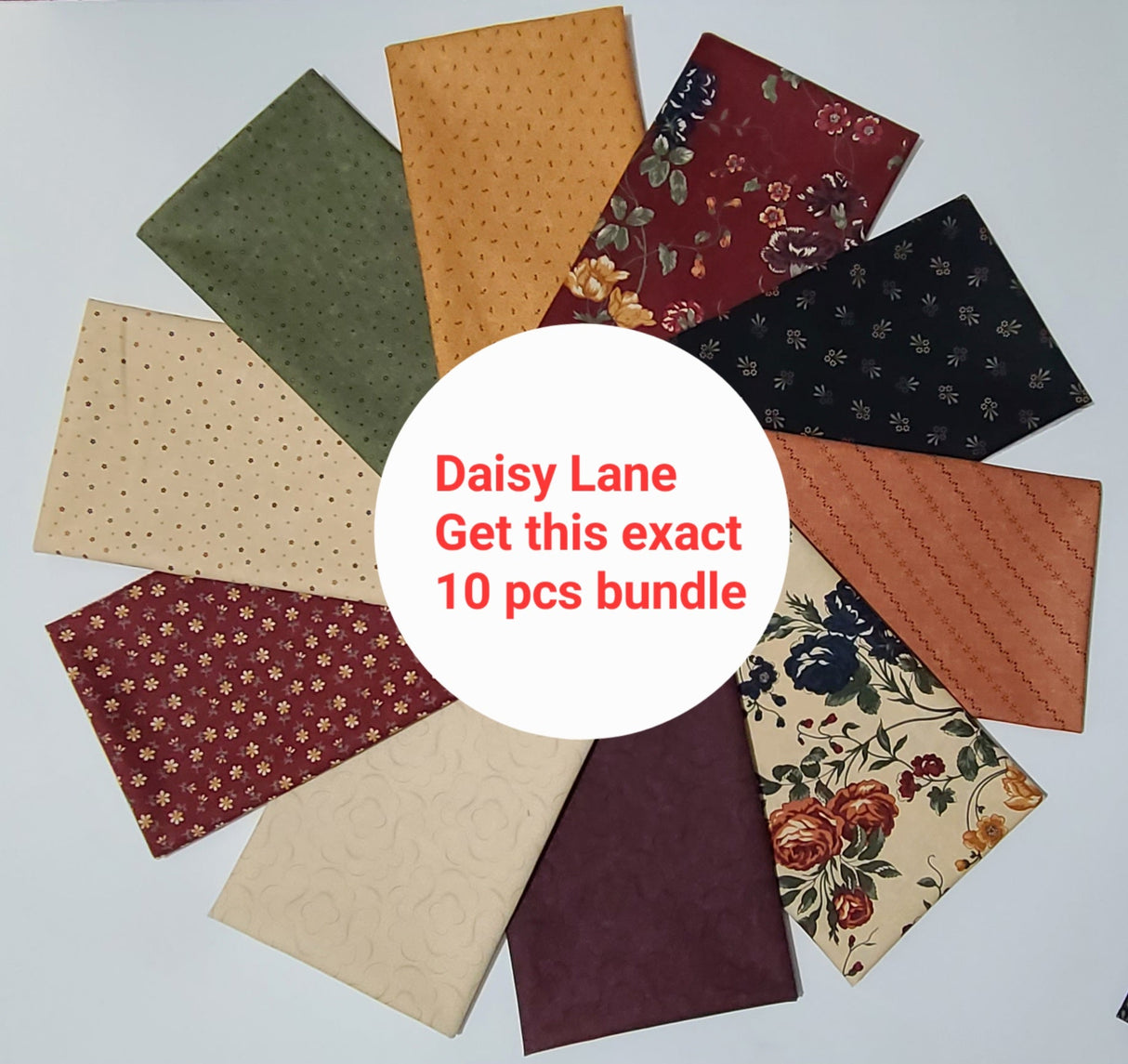 Fat Quarter Bundle Kansas Troubles Daisy Lane Moda