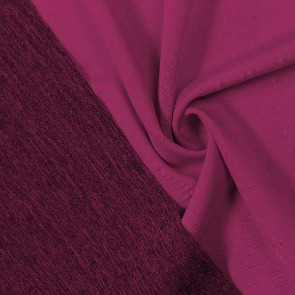 Karma Double Sided Heather Spandex Fabric - 4-Way Stretch, Heathered, 56/58" Width (1 Yard)