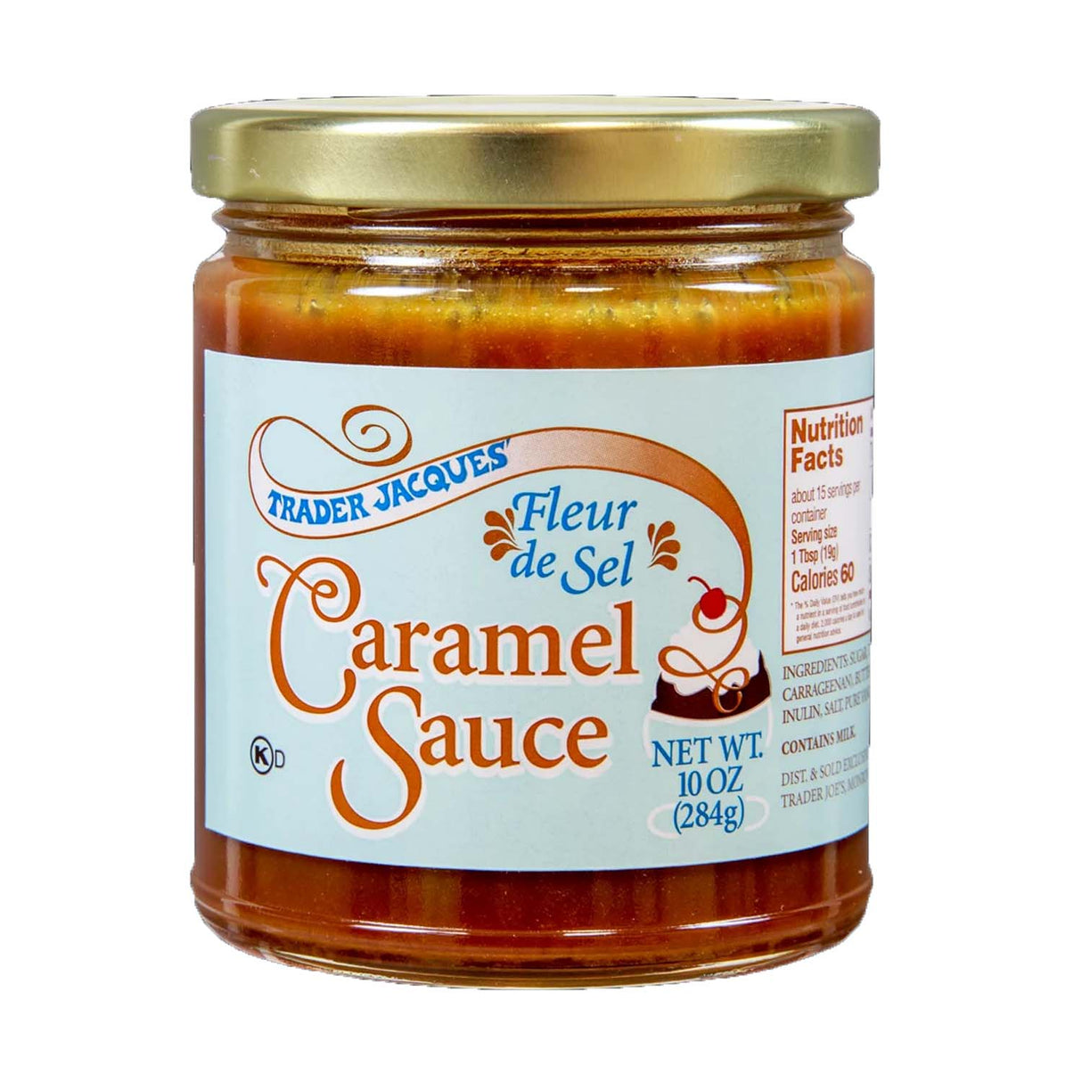 Trader Joe's Fleur de Sel Caramel Sauce | 10 oz