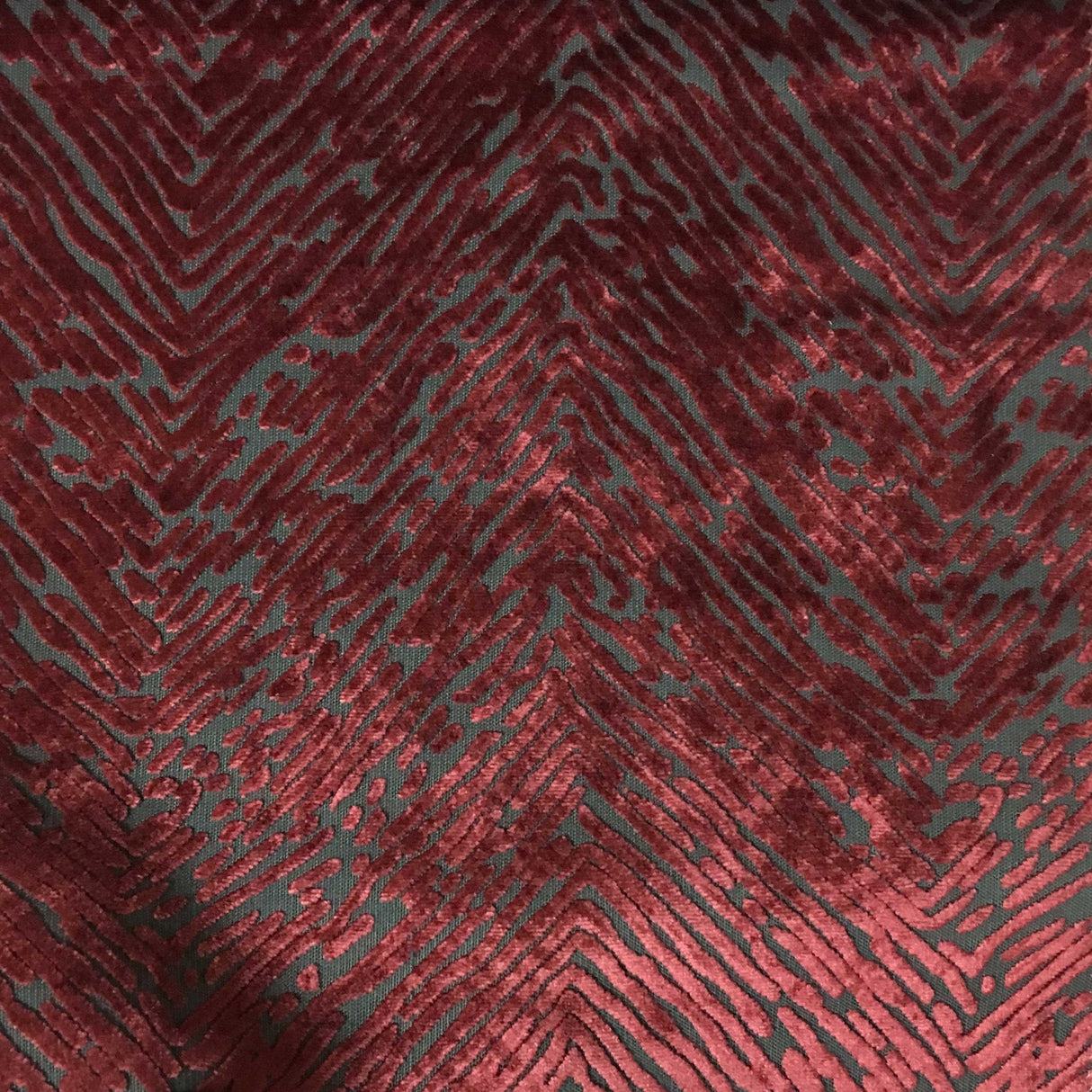 Burnout Velvet Upholstery Fabric Kentish