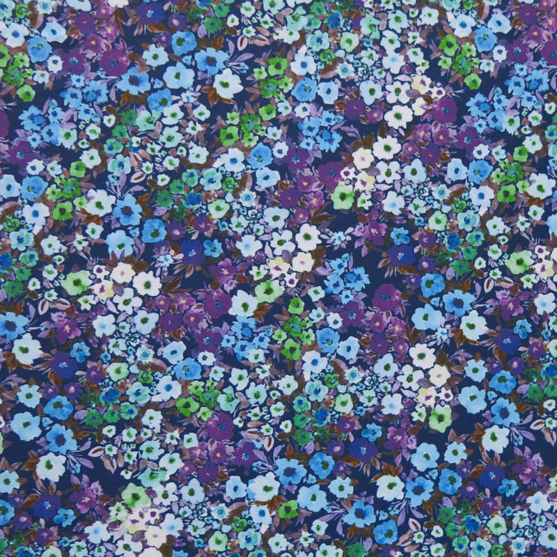Swim Knit Poly Spandex Kimmy Winter Floral