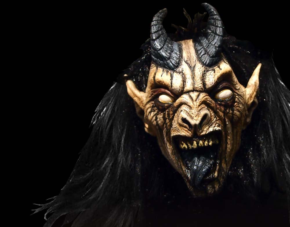 Krampus Night Set - Krampusnacht - Half Mask