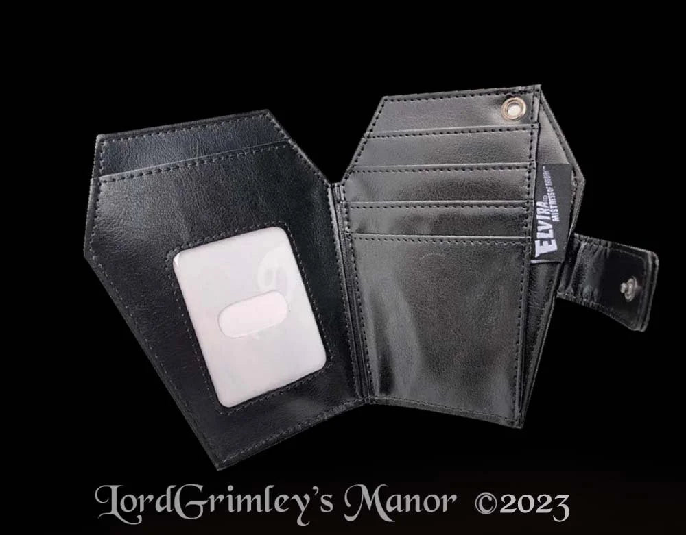 Elvira Coffin Wallet - Classic Logo