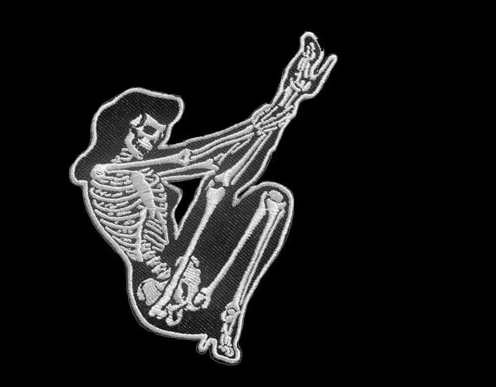 Skelli Girl Legs Up - Patch