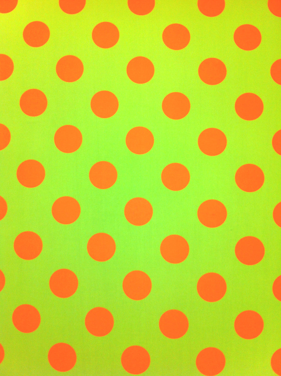 Big Bright Polka Dot Pattern Polyester Spandex Fabric - Neon Lime/Orange, Fuchsia/Navy, Polka Dot, 58"-60" Width