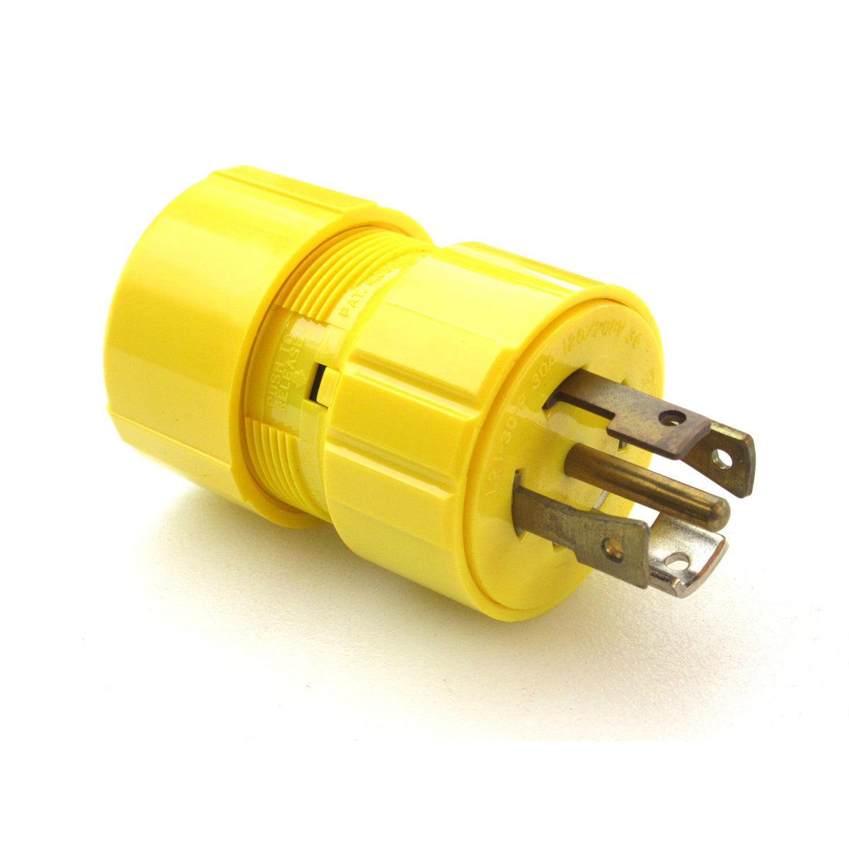 Slater Medalist L21-30P Locking Blade Male Connector 30A 120V/208V 5 Wire