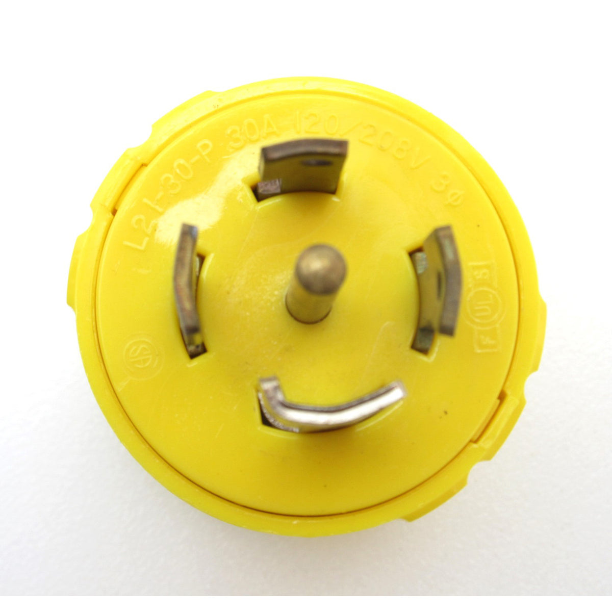 Slater Medalist L21-30P Locking Blade Male Connector 30A 120V/208V 5 Wire