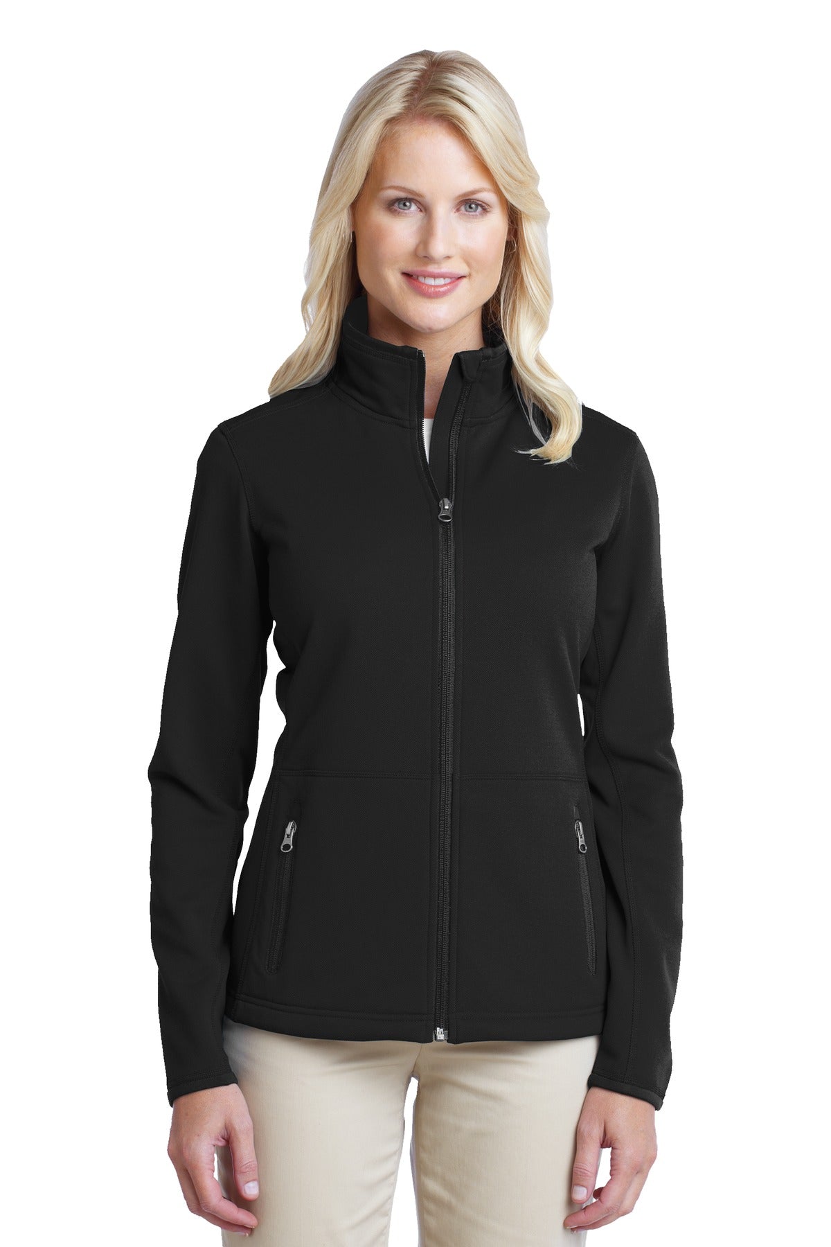 Port Authority® Women's Pique Fleece Jacket