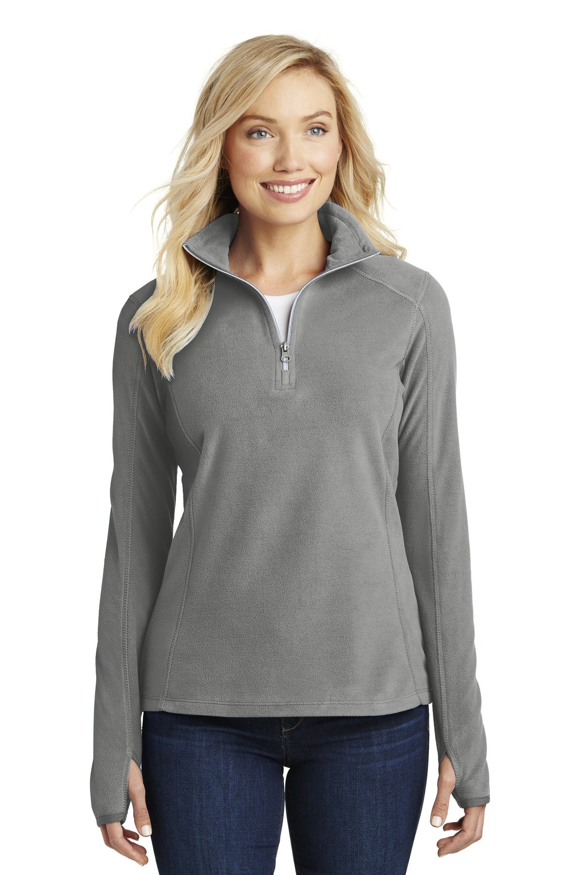 Port Authority® Women's Microfleece 1/2-Zip Pullover