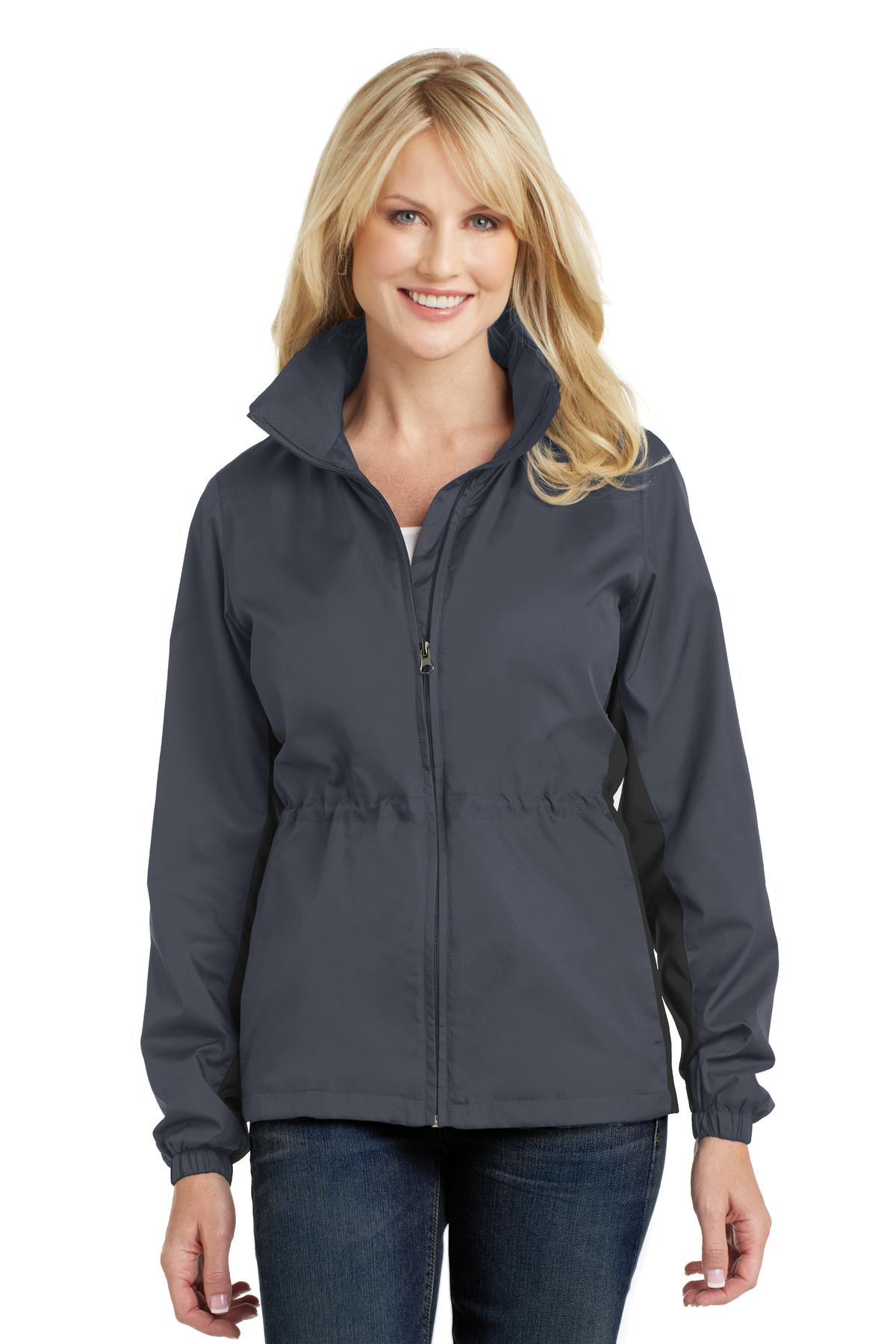 Port Authority® Ladies Core Colorblock Wind Jacket