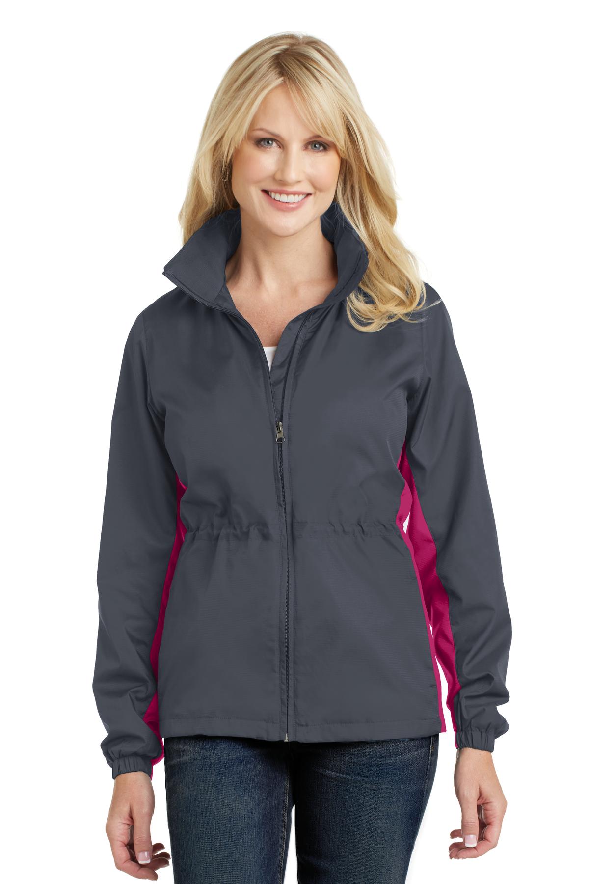 Port Authority® Ladies Core Colorblock Wind Jacket