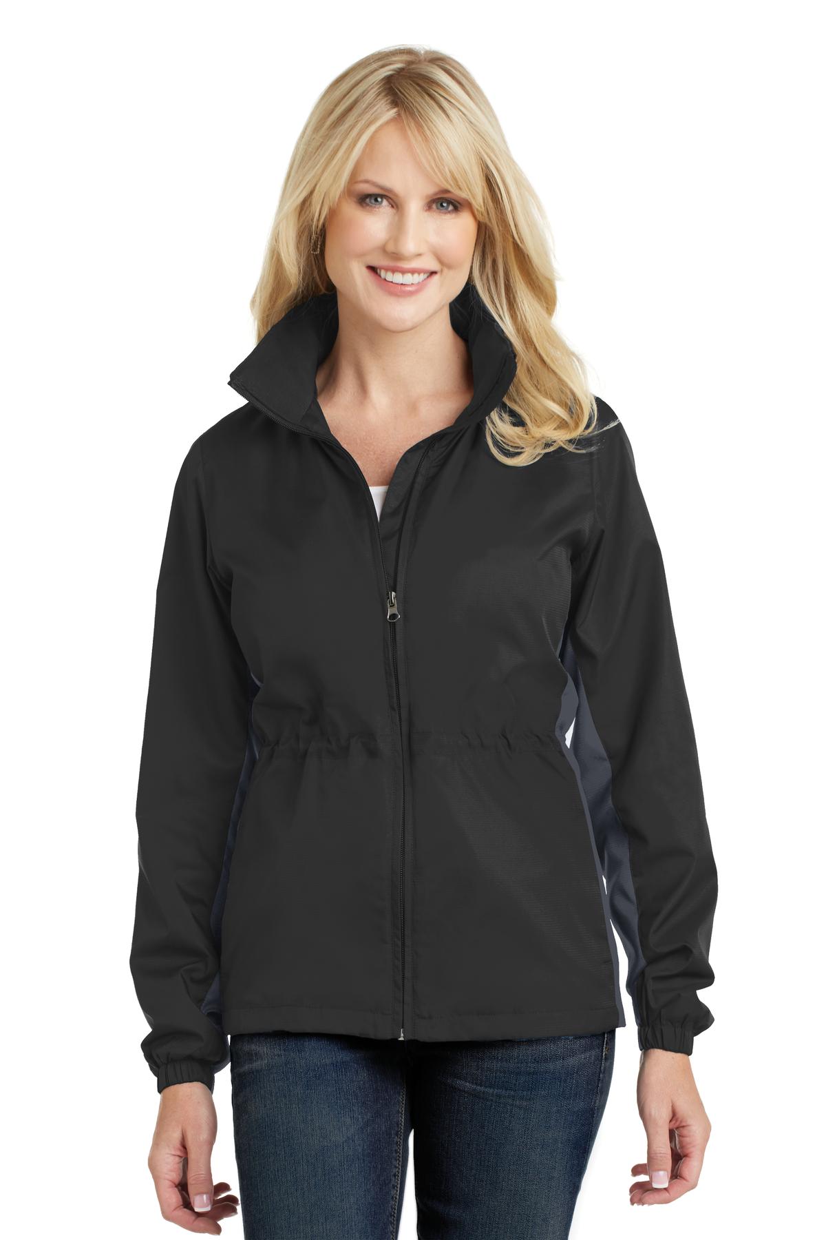 Port Authority® Ladies Core Colorblock Wind Jacket