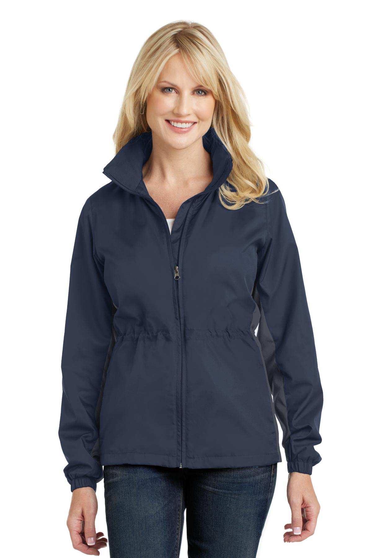 Port Authority® Ladies Core Colorblock Wind Jacket