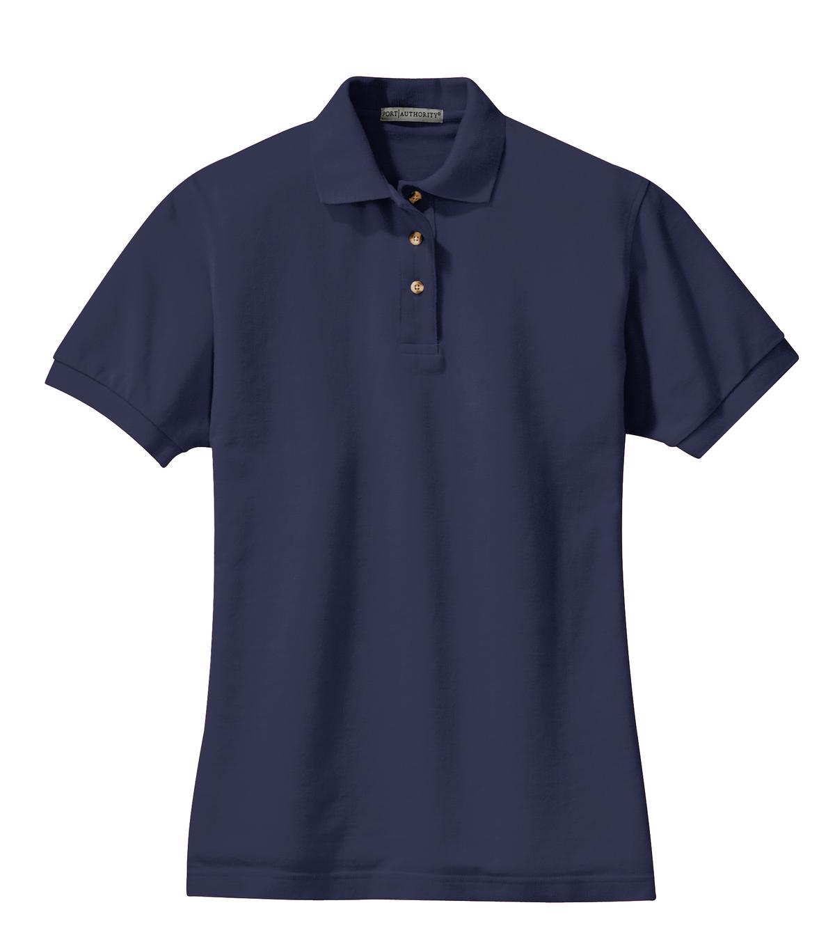 Port Authority® Women's Heavyweight Cotton Pique Polo